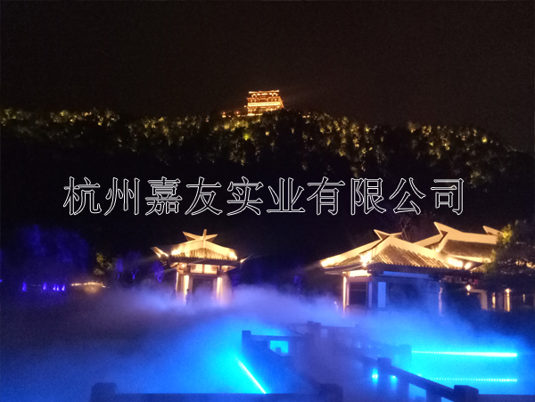 東吳文化公園—“霧王“人造霧景觀系統(tǒng)應(yīng)用案例